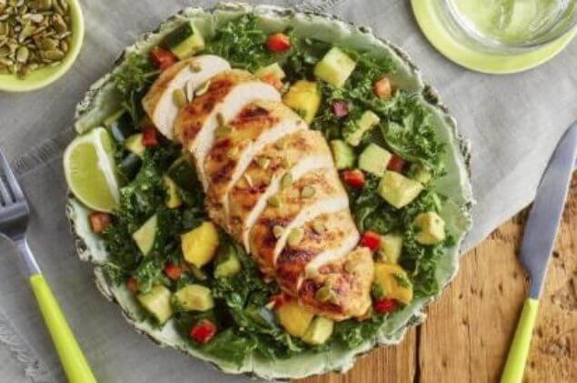Grilled Chili-Lime Chicken Salad Grilled Chili-Lime Chicken Salad